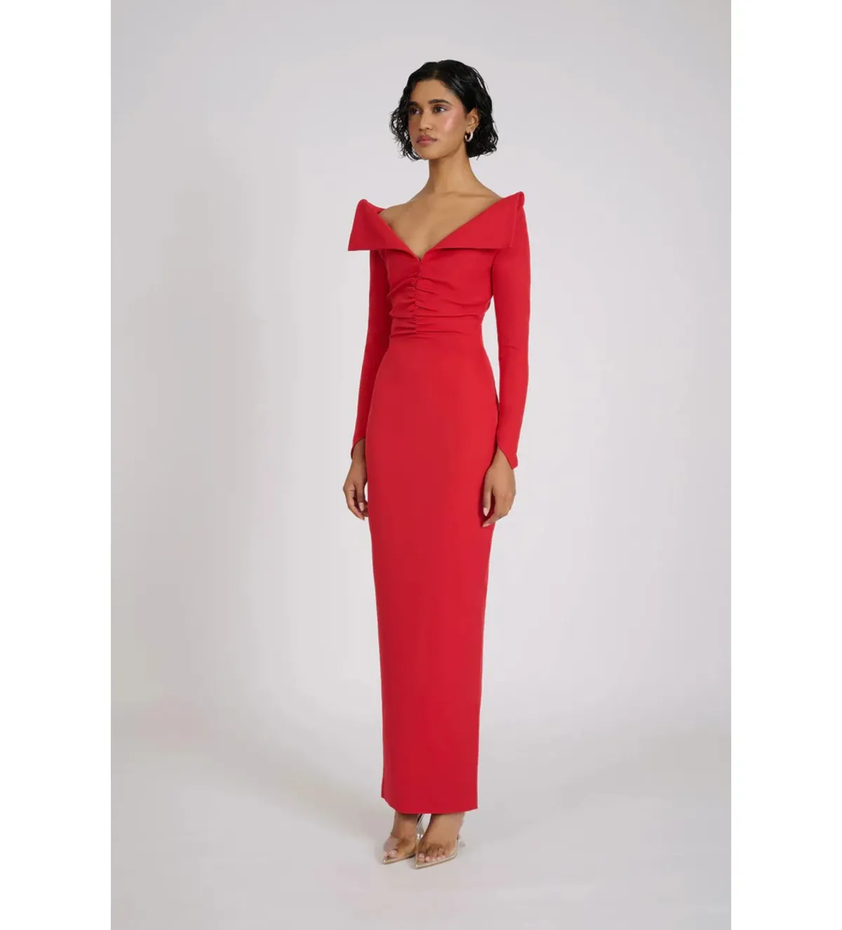 Eliya The Label Delsa Maxi Dress Red Size M AU 10 - Image 4