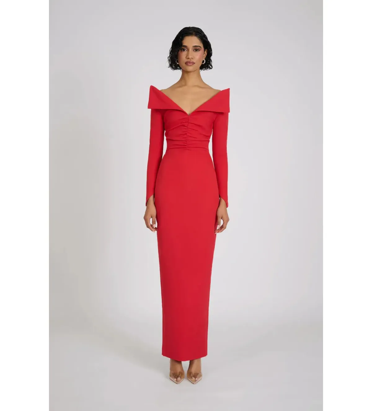 Eliya The Label Delsa Maxi Dress Red Size M AU 10 - Image 2