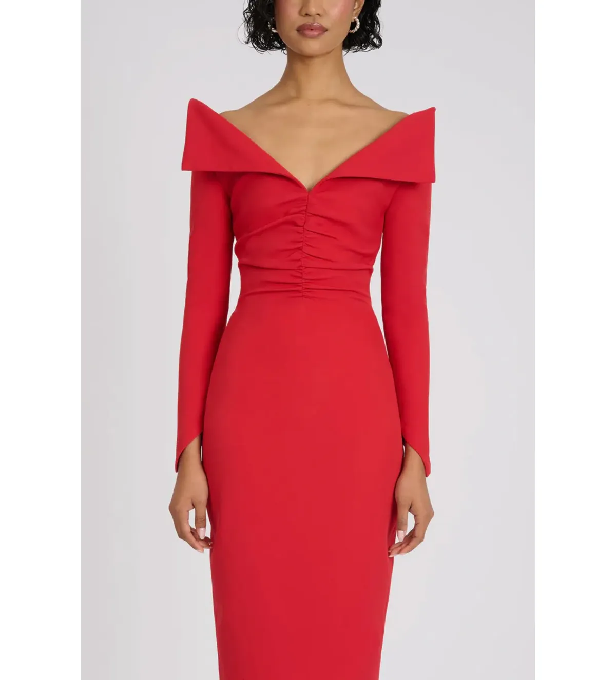 Eliya The Label Delsa Maxi Dress Red Size M AU 10 - Image 6