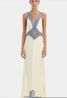 Sir Aries Cut Out Gown in Butter Size 10 for rent on The Volte - image 1