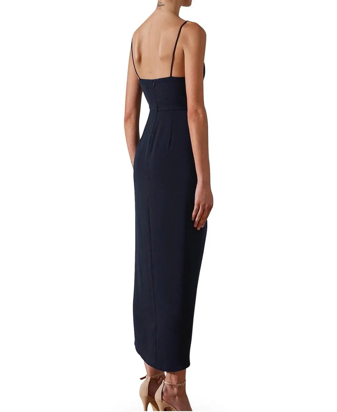 Shona Joy Core Cocktail Midi Dress, size 6 for rent on The Volte - main image