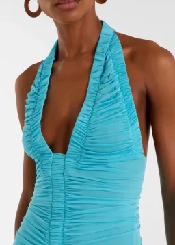 Christopher Esber Orion Gown in Cyan Blue AU 6 for rent on The Volte - image 3