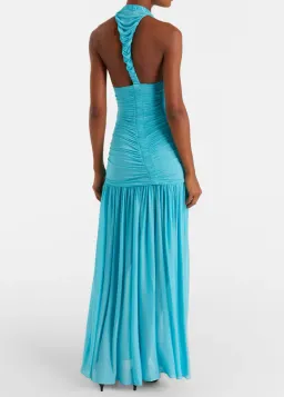Christopher Esber Orion Gown in Cyan Blue AU 8 for rent on The Volte - image 2