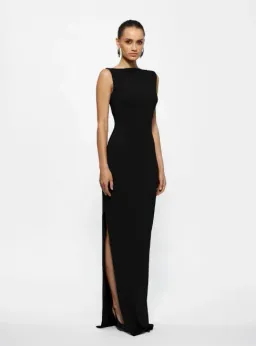 Effie Kats Aisha Gown - Black for rent on The Volte - image 3
