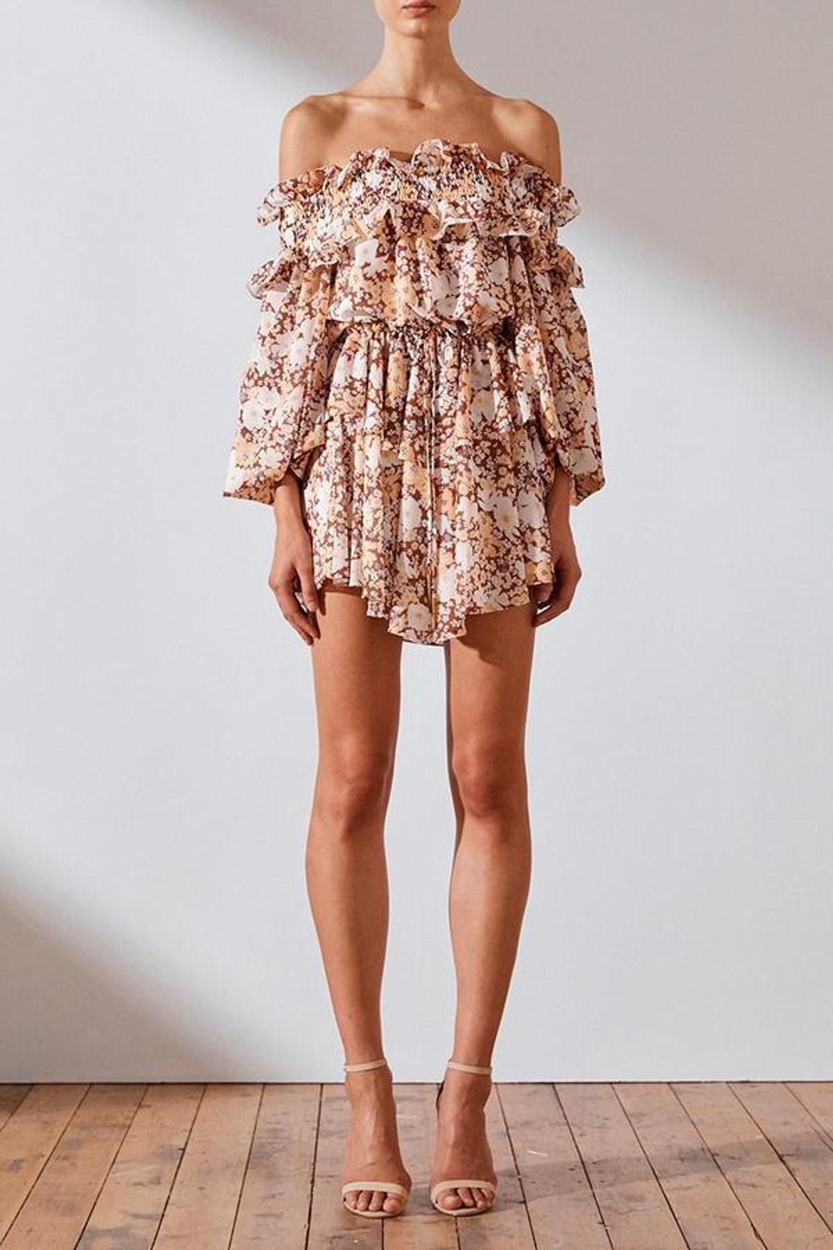 Shona Joy Dixie Ots Mini Dress Size 6 - Image 1
