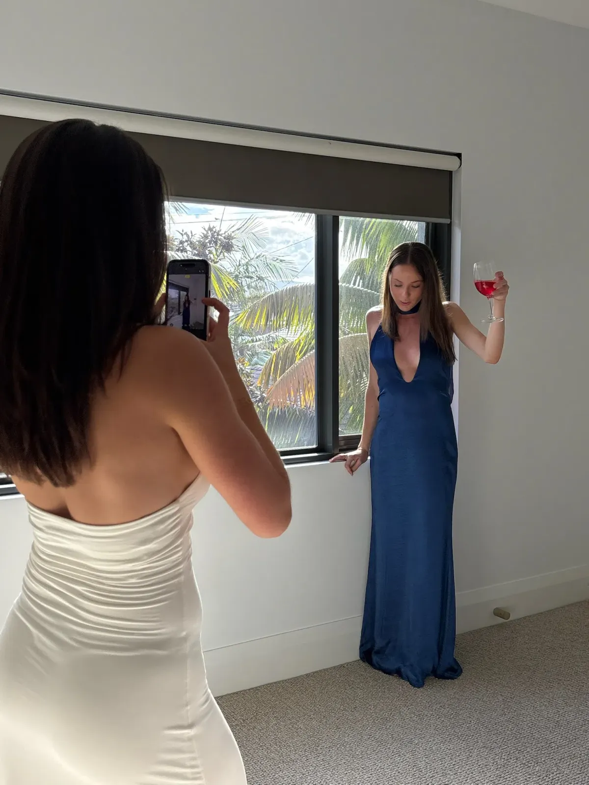 I am Delilah Margot dress, Midnight blue - Image 3