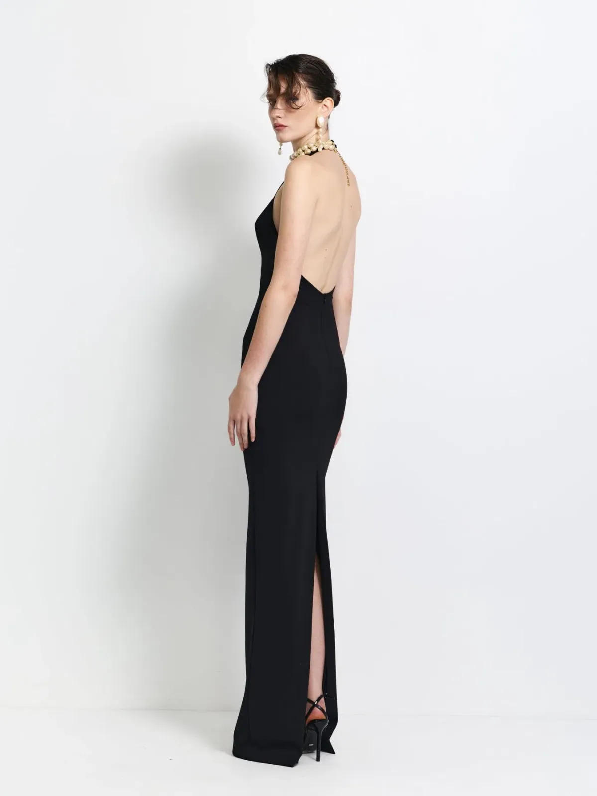 Effie Kats Starla Maxi Gown in Black Size XS / AU 6 - Image 3