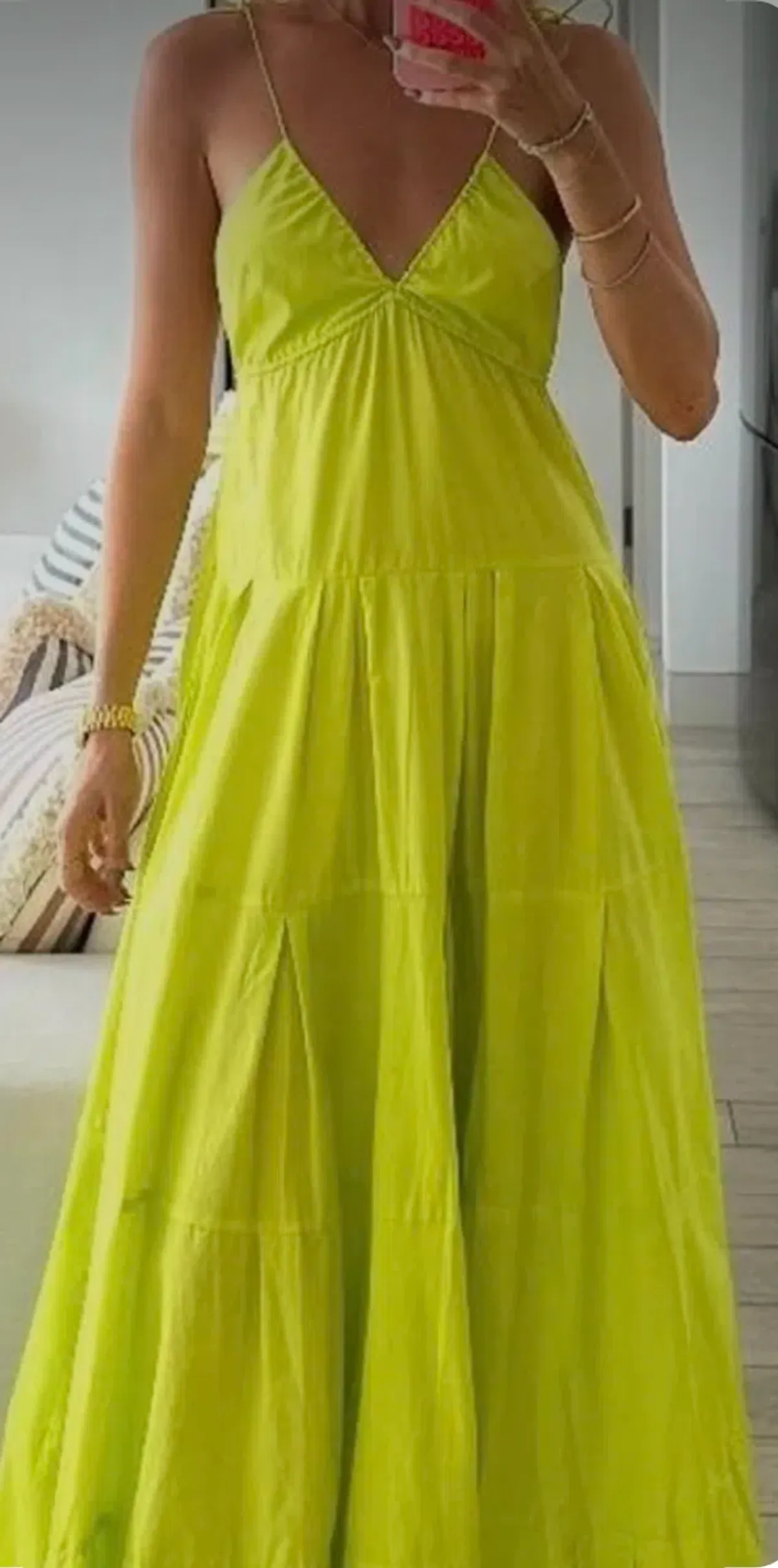 SWF Boutique Open Back Tiered Maxi size 8 - Image 2