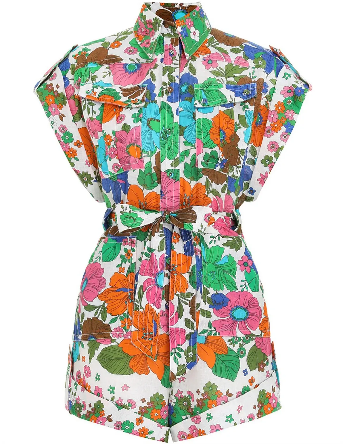 Zimmermann Riders Playsuit - Image 1
