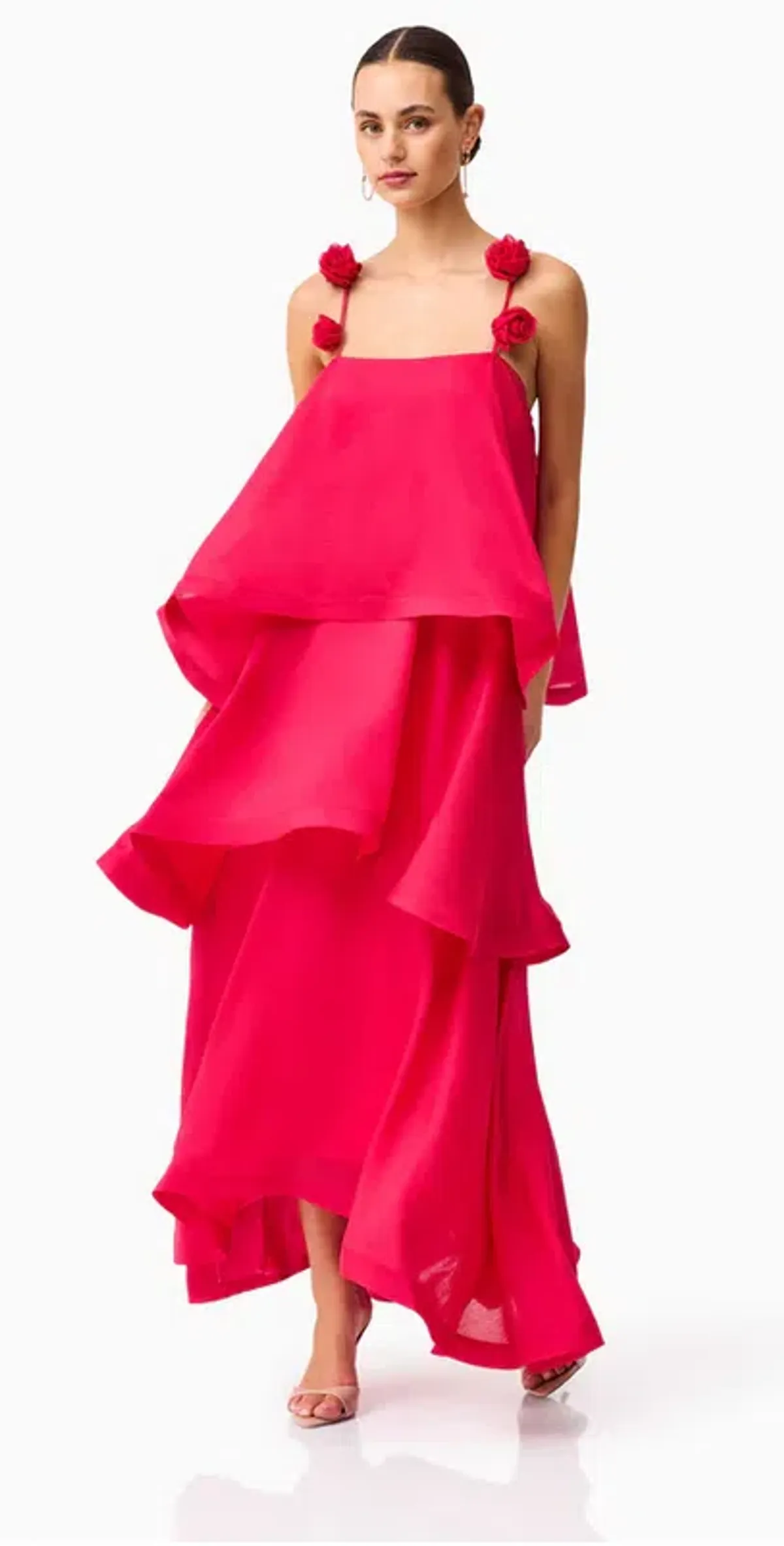 Elliatt Thalia Tiered Gown size L/12 - Image 4
