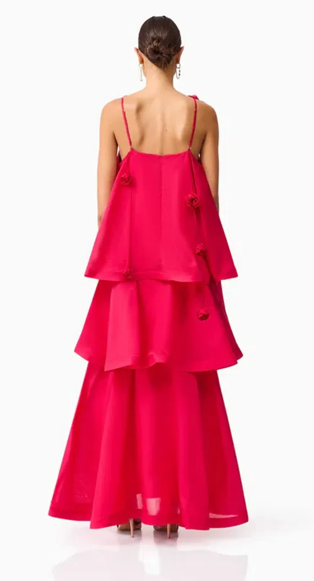 Elliatt Thalia Tiered Gown size L/12 for rent on The Volte - main image