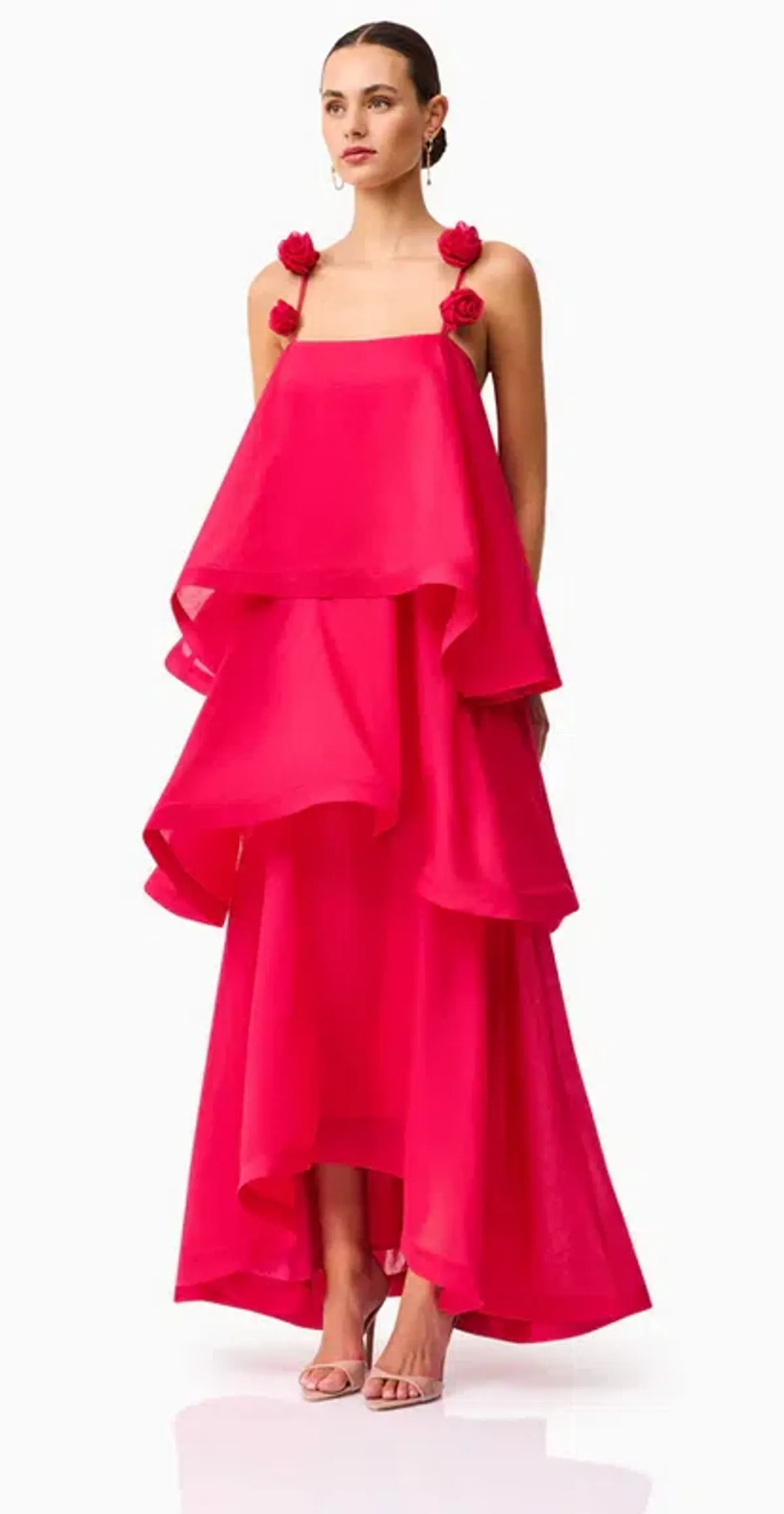 Elliatt Thalia Tiered Gown size L/12 - Image 3