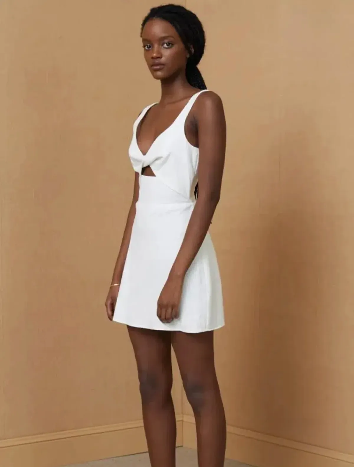 Bec and Bridge Phoebe Mini Dress White Size 8 - Image 2