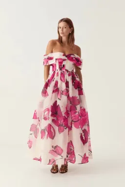 Aje Cordelia Corseted Maxi Dress for rent on The Volte - image 1