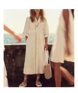 Aje White Shirt Dress Size 14 for rent on The Volte - image 2