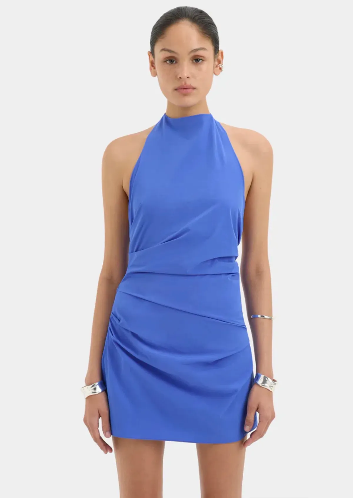 Sir the Label Sol Halter Mini in Colbolt Size 1/8 - Image 3