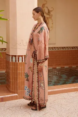 Alemais LAURENCE WRAP MIDI DRESS Size 6 for rent on The Volte - image 2