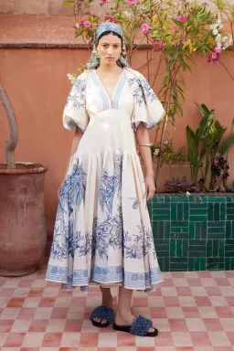 Alemais VILLA ROMANTICA CORSET MIDI DRESS Size 14 for rent on The Volte - image 1