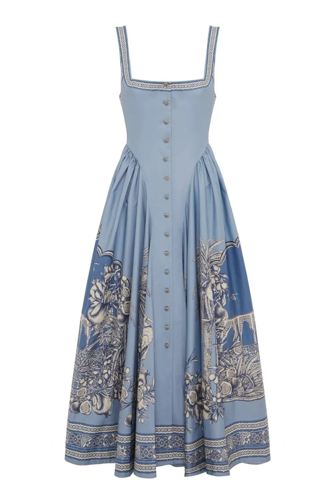 Alemais VILLA ROMANTICA MIDI DRESS Size 12 for rent on The Volte - main image
