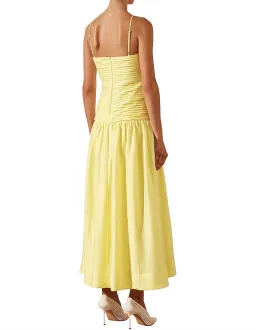 SHONA JOY THEA KEYHOLE MIDI DRESS SIZE 12 for rent on The Volte - image 4