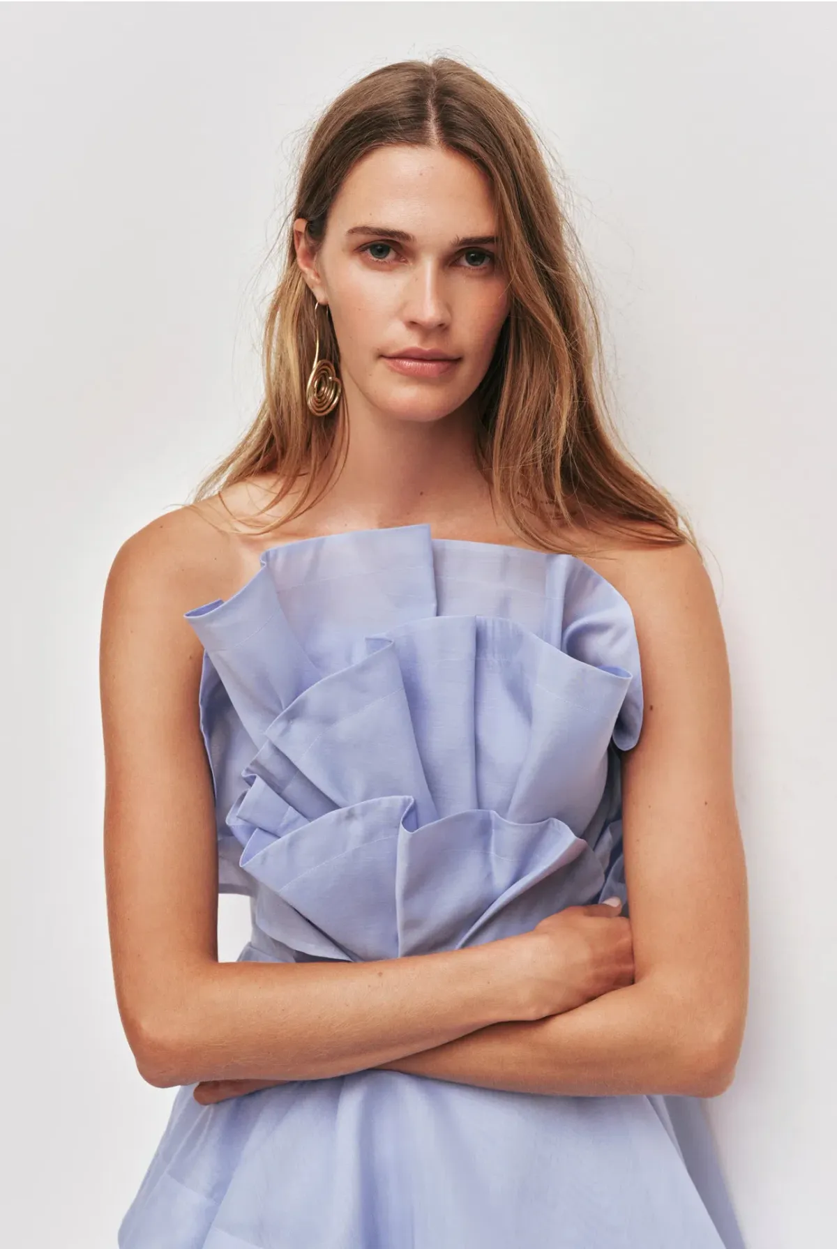 Aje Selestia Gown size 14 Pale Blue - Image 3
