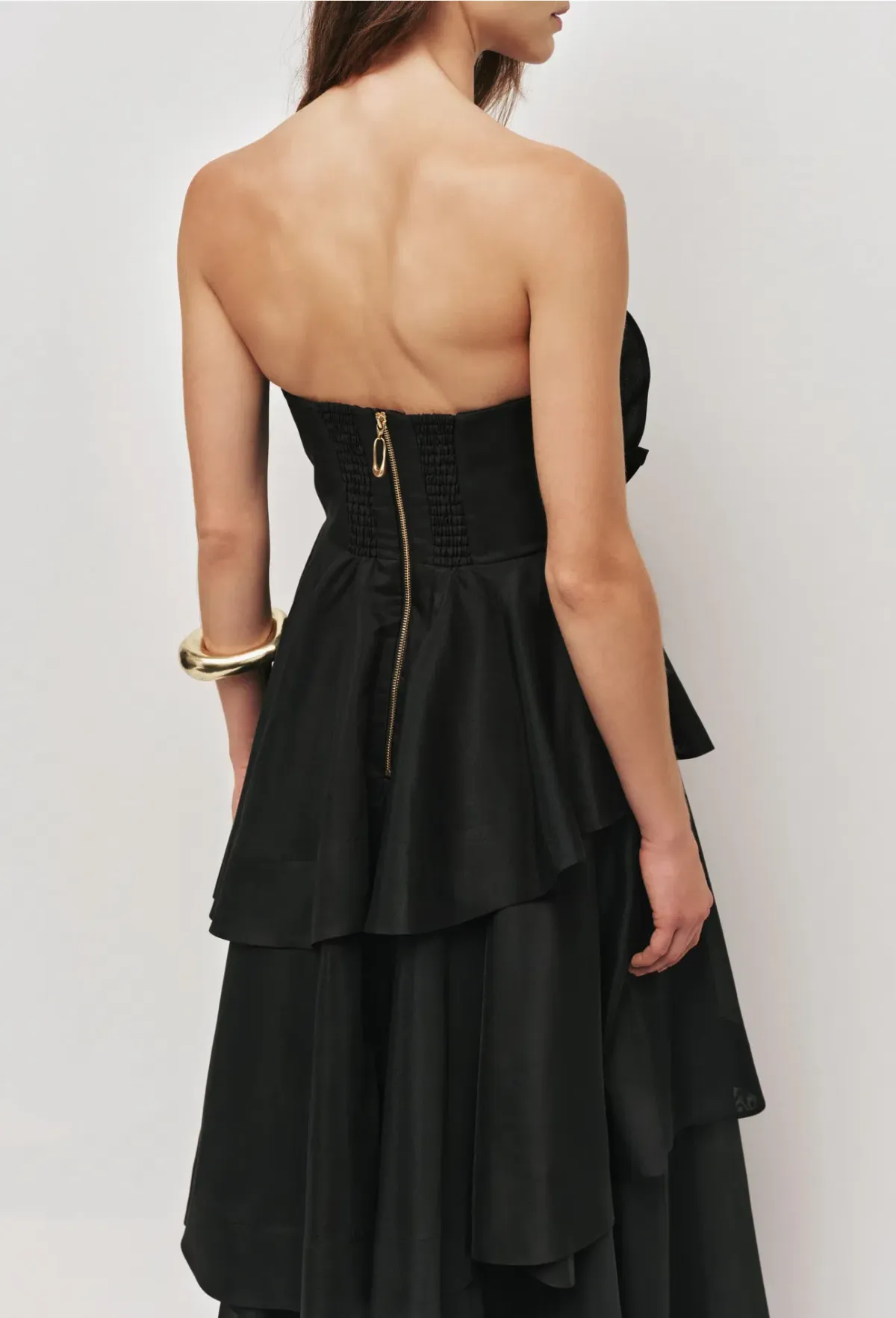 Aje Selestia Gown Size 12 Black - Image 5