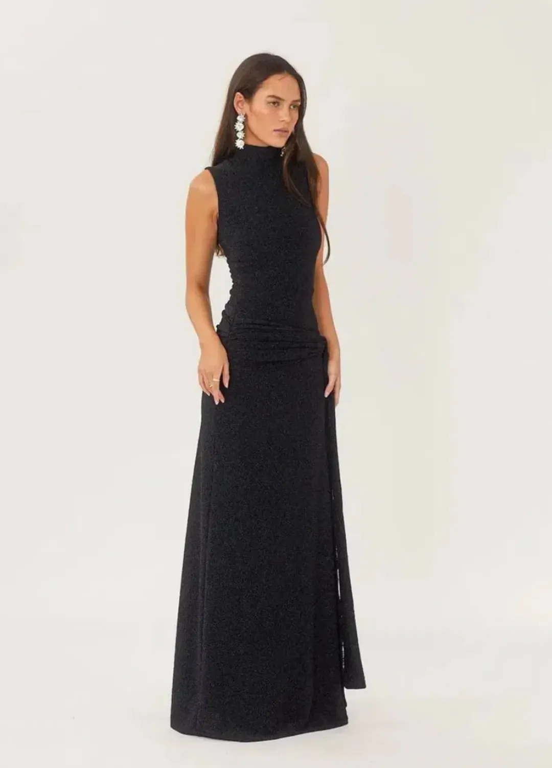 Arcina Ori Monica Dress Midnight Blue Size 6/XS for rent on The Volte - main image