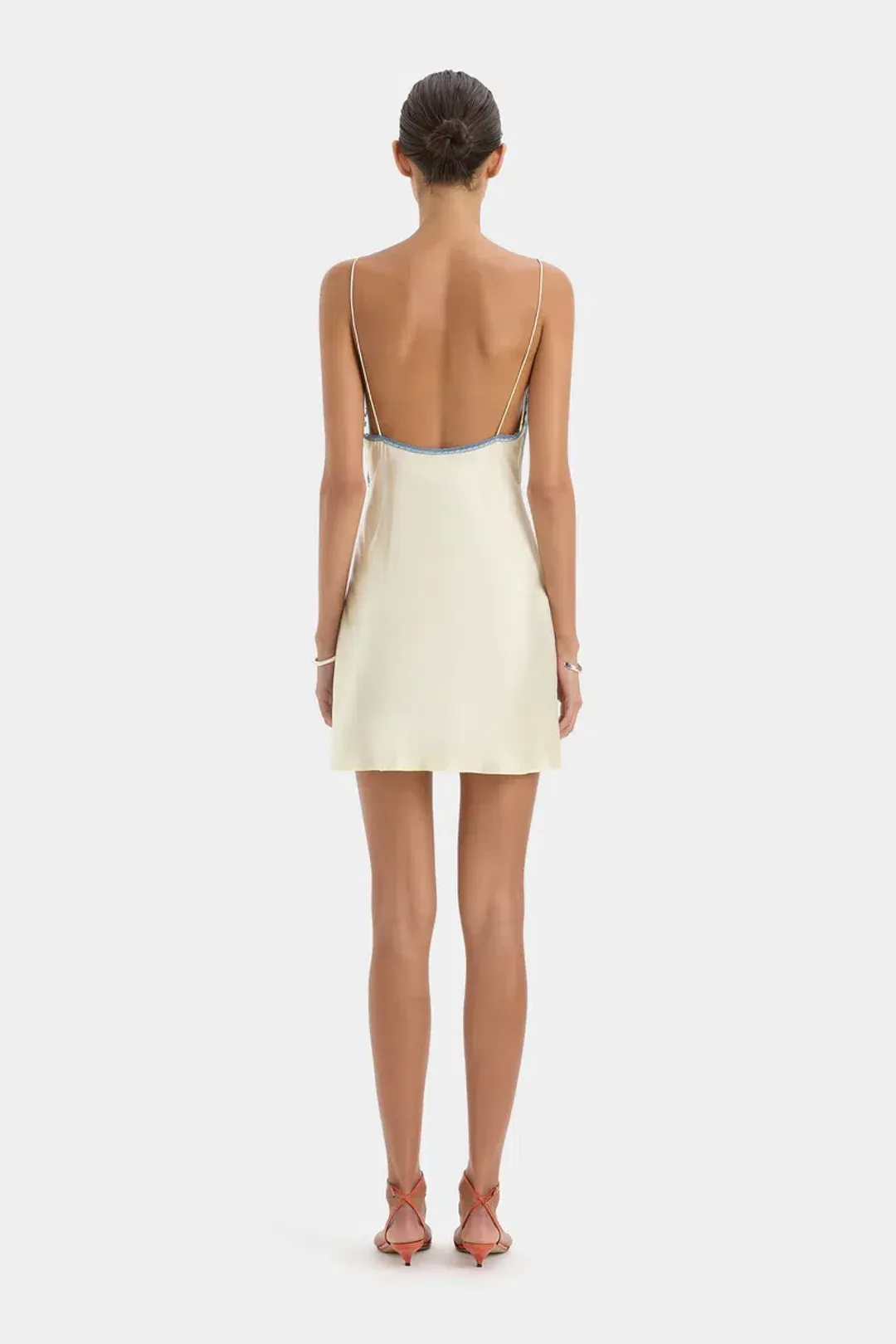 Sir the label Aries slip mini dress butter size 1(8) for rent on The Volte - main image