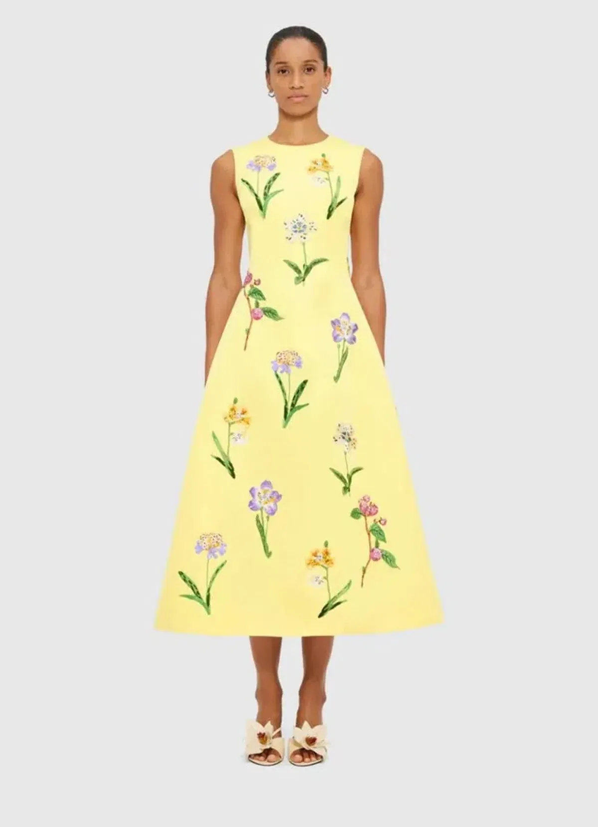 Leo Lin Cleo Sleeveless Midi Dress - Image 1