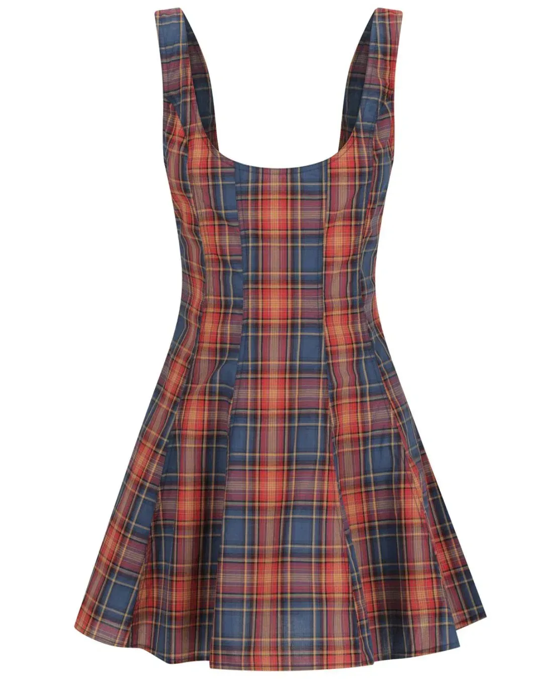Katharina Lou - Annabel Mini Strawberry Blue Check for rent on The Volte - main image