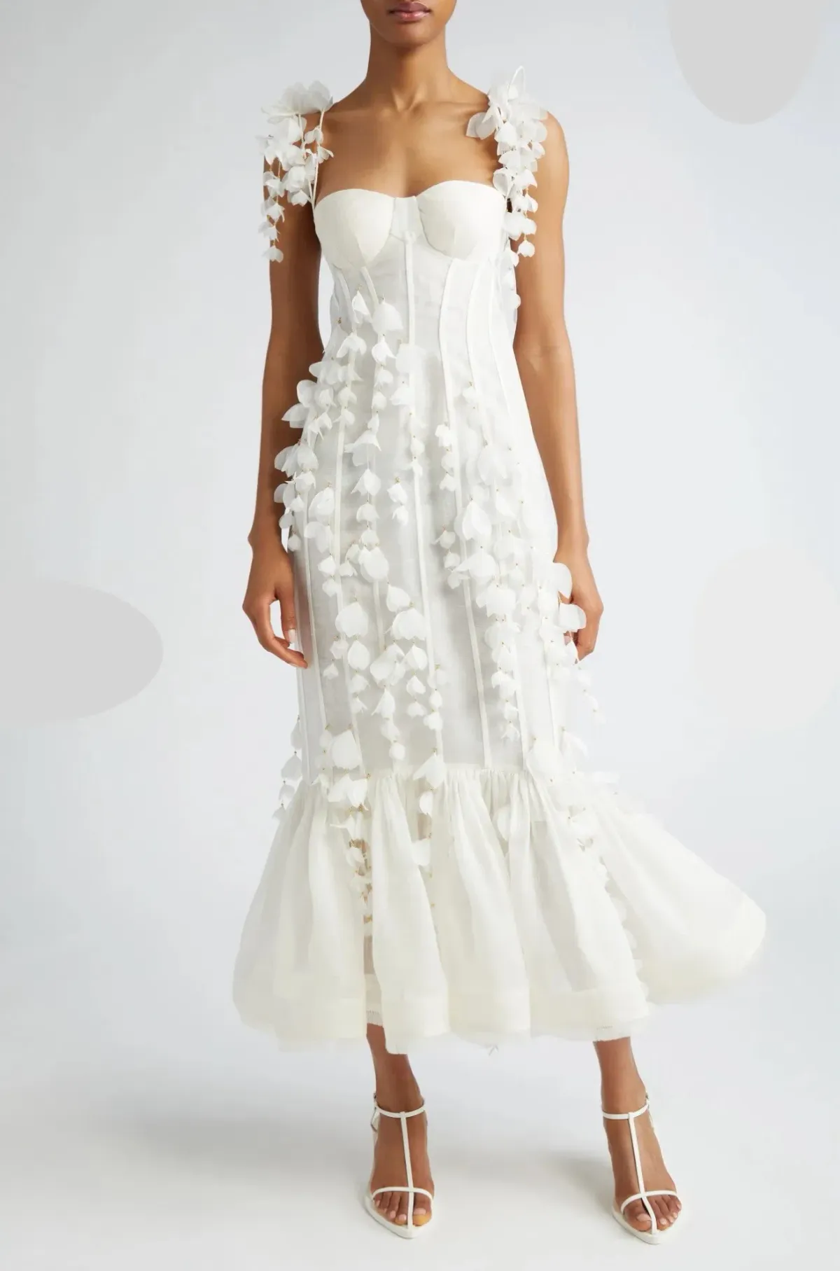 Zimmermann Botanica Petal Mermaid Gown Size 0 - Image 3