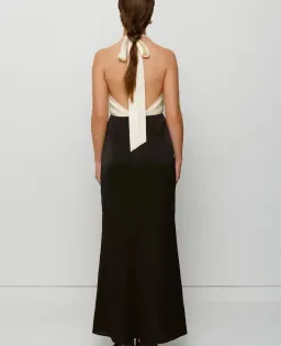 The Wolf Gang Oahu Slip Dress Black Size 8 for rent on The Volte - image 2