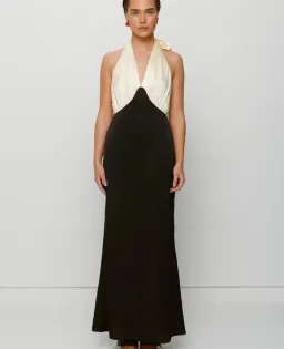 The Wolf Gang Oahu Slip Dress Black Size 10 for rent on The Volte - image 1