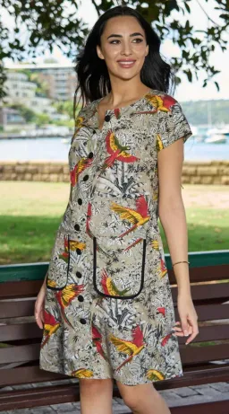 Leona Edmiston Conchita Copacabana Sheath Dress Size XS for rent on The Volte - image 4