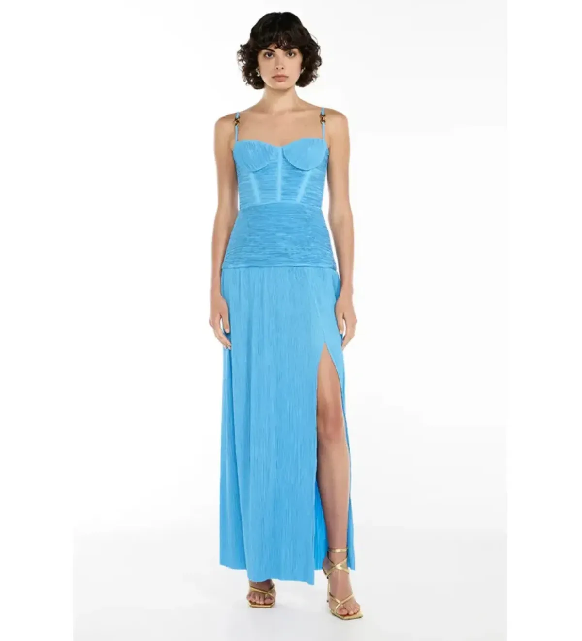 Manning Cartell Double Time Pleat Dress Size 10 - Image 3