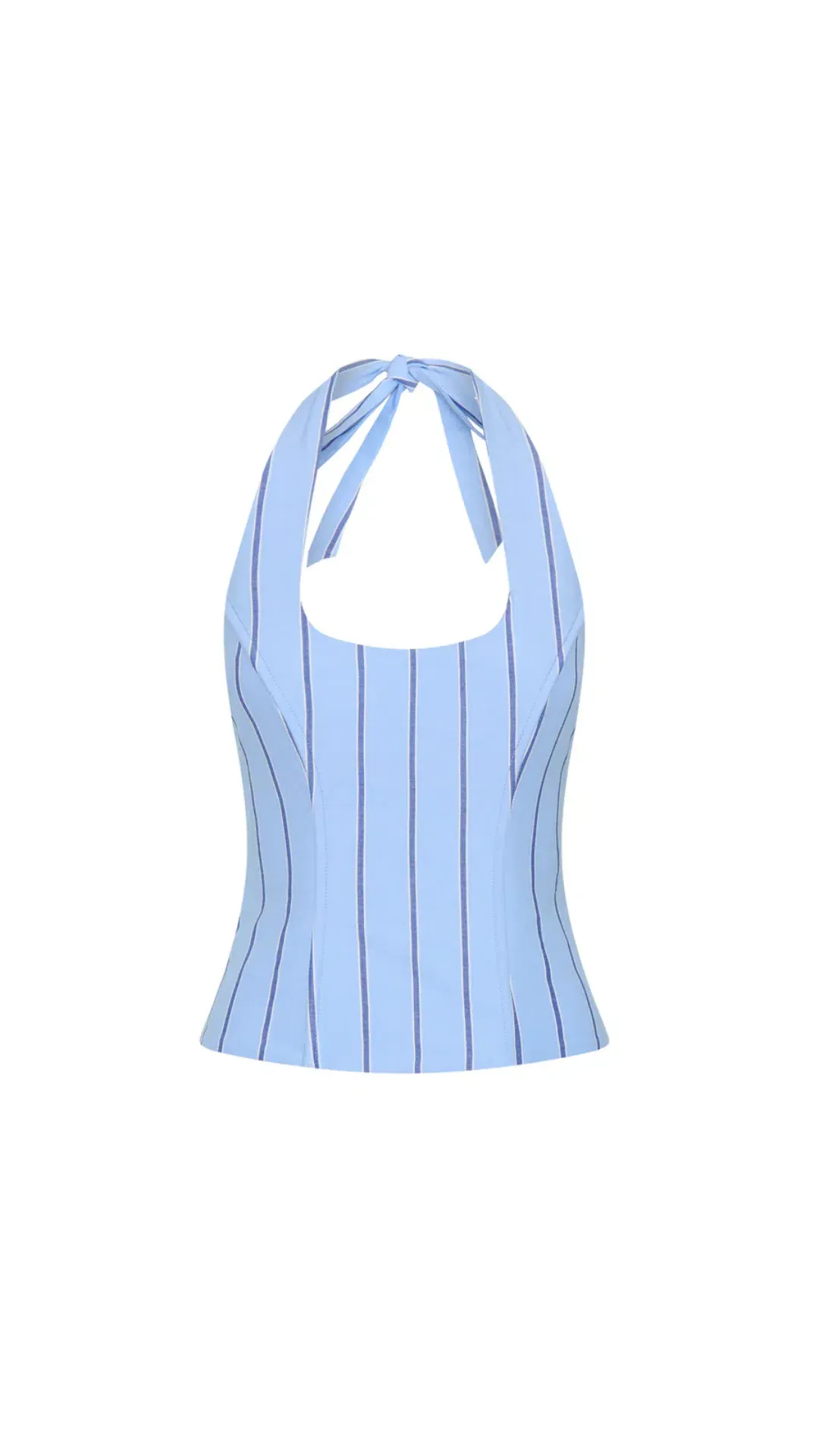 I am Delilah Sabrina Corset & Wrap Skirt in Blue Size 6 for rent on The Volte - main image