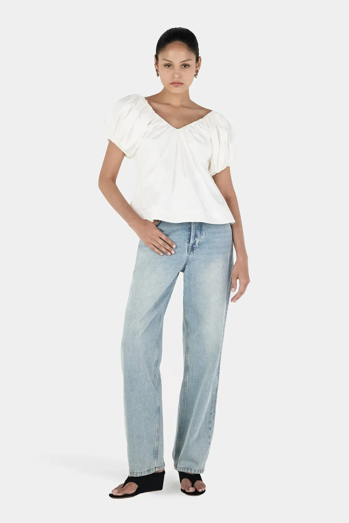 Hansen And Gretel Thandie Top Ivory Size XS - Image 3