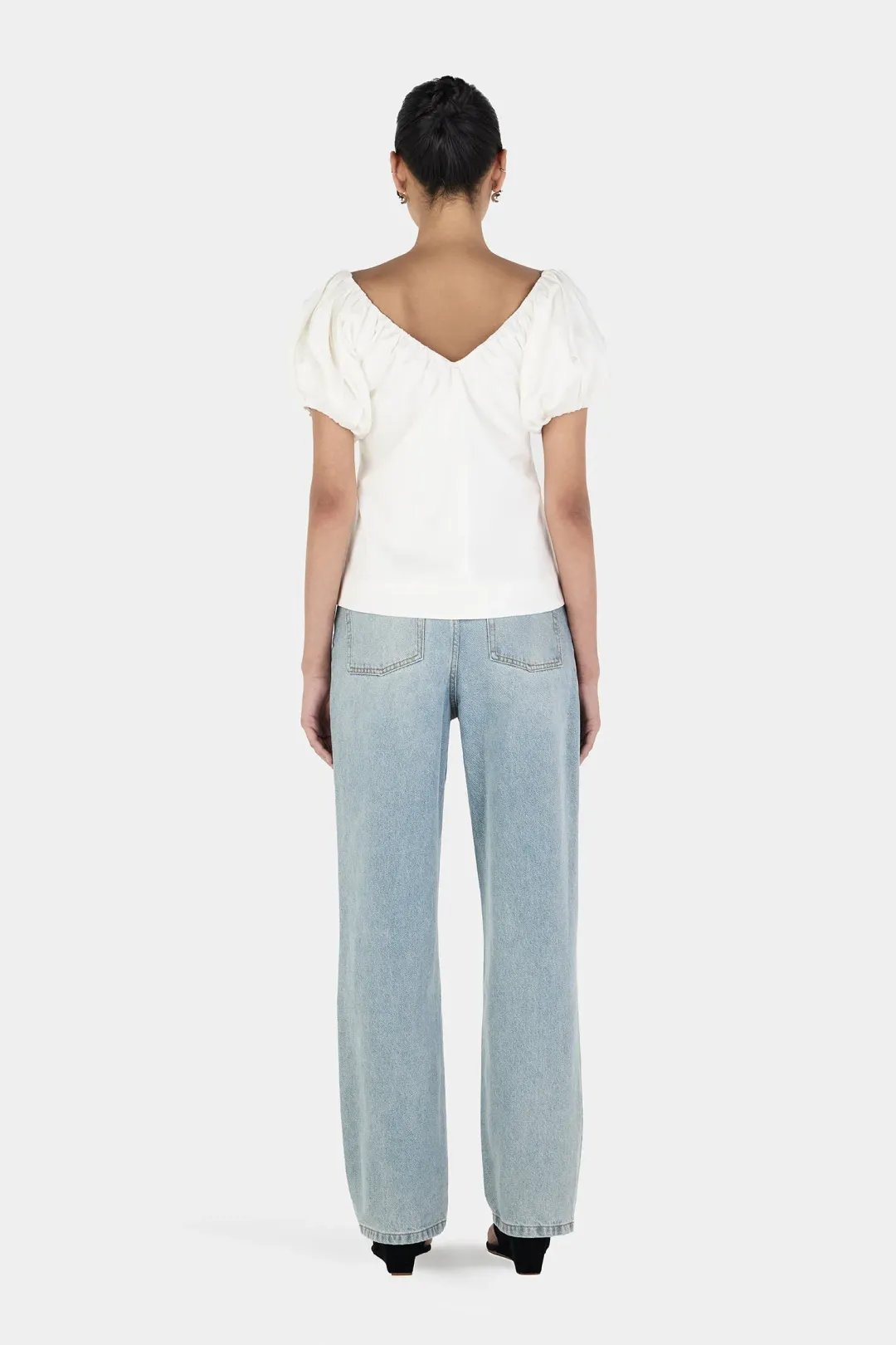 Hansen And Gretel Thandie Top Ivory Size XS for rent on The Volte - main image