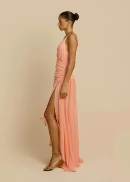 ARCINA ORI DELILAH DRESS PEACH SIZE 8 (S) for rent on The Volte - image 6