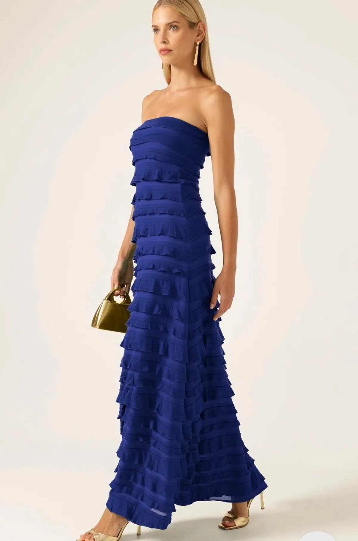 MADDISON MAXI DRESS IN SAPPHIRE - Image 2