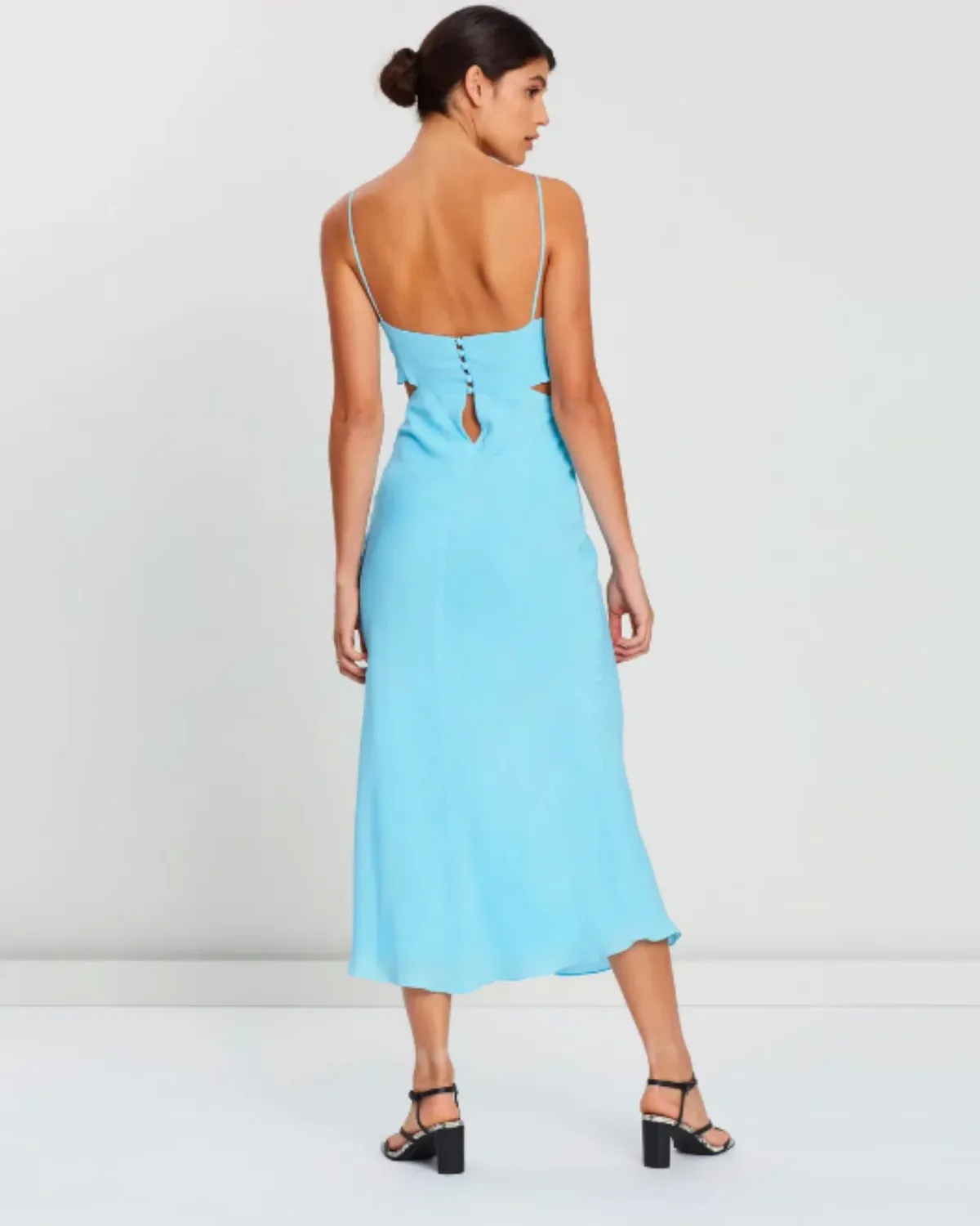 Bec and Bridge Marine Dreams Midi Dress Aqua size 6 - Image 3