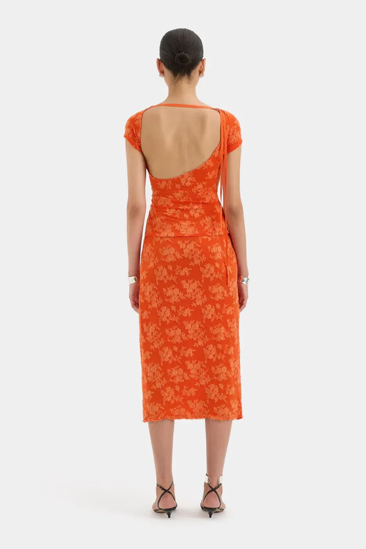 SIR THE LABEL BLANCA TOP & WRAP SKIRT SET SIZE 0 - Image 2