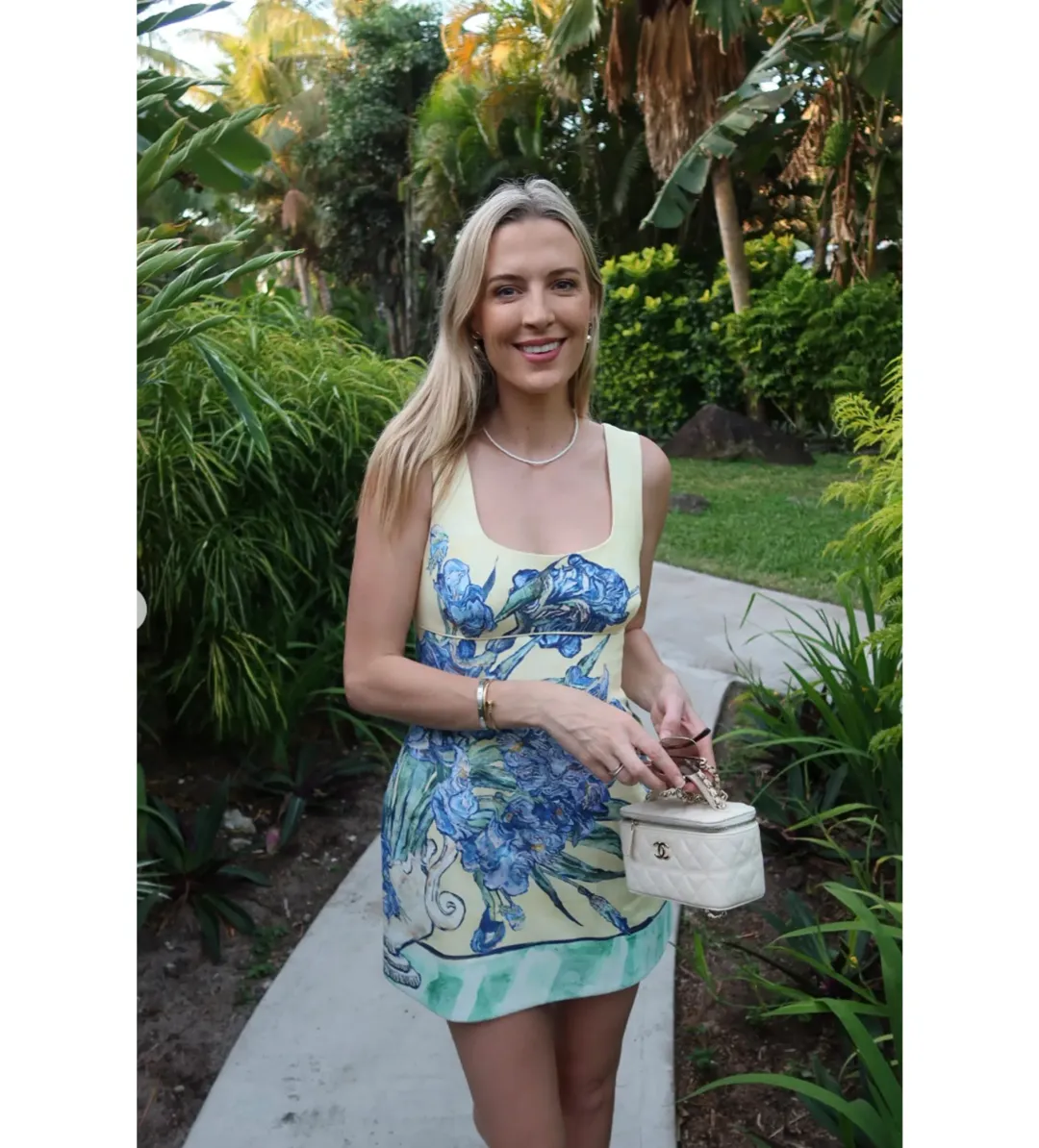 Antipodean Homecoming Lantern Mini Dress Multi Print Size 12 for rent on The Volte - main image
