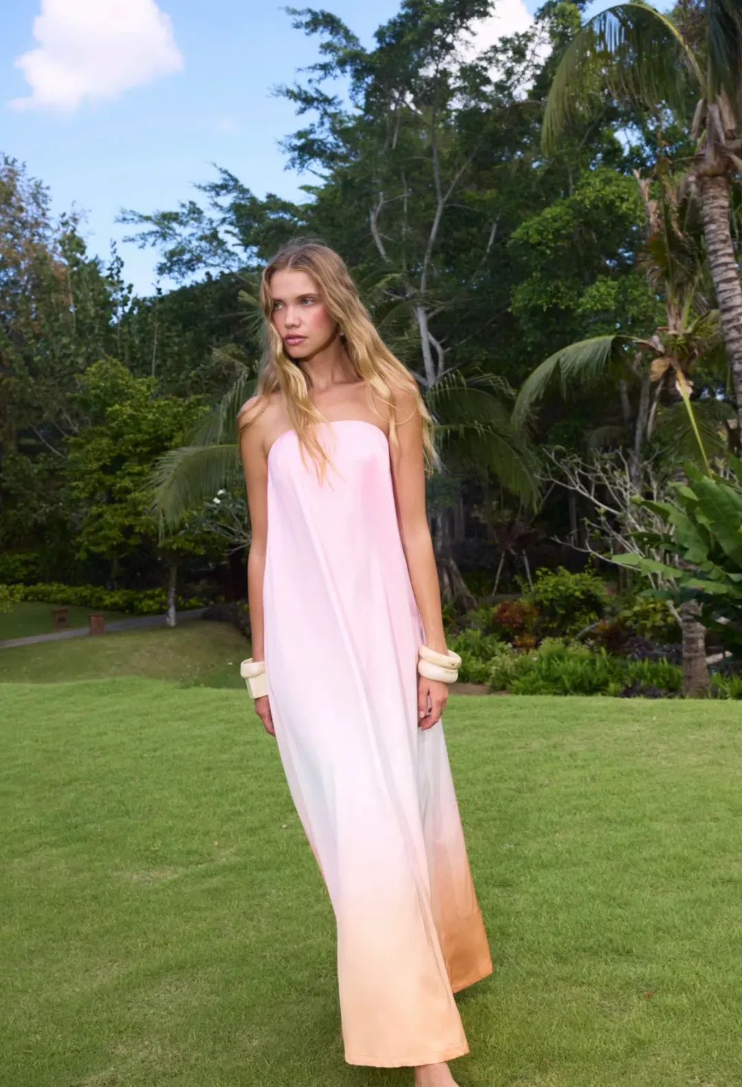 Bubish Lily maxi tropical size 12 for rent on The Volte - main image