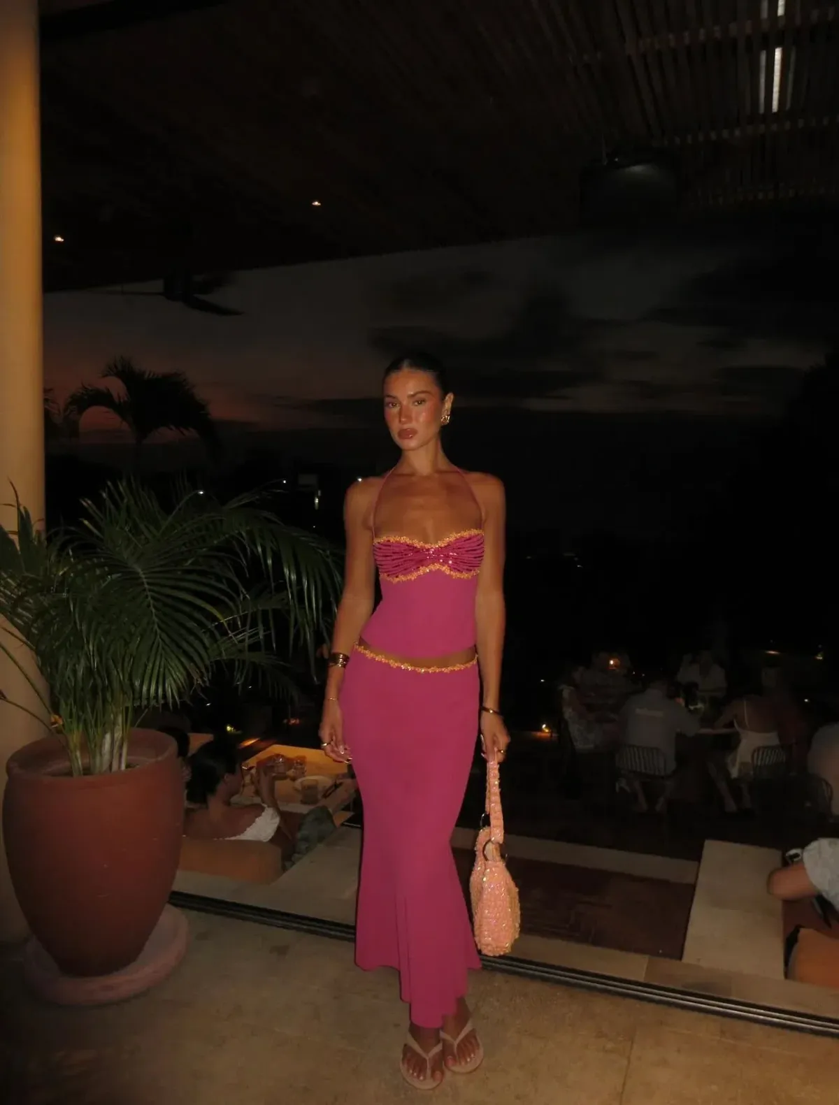 I Am Delilah Jemima Set Halter and Midi Skirt Size M - Image 3