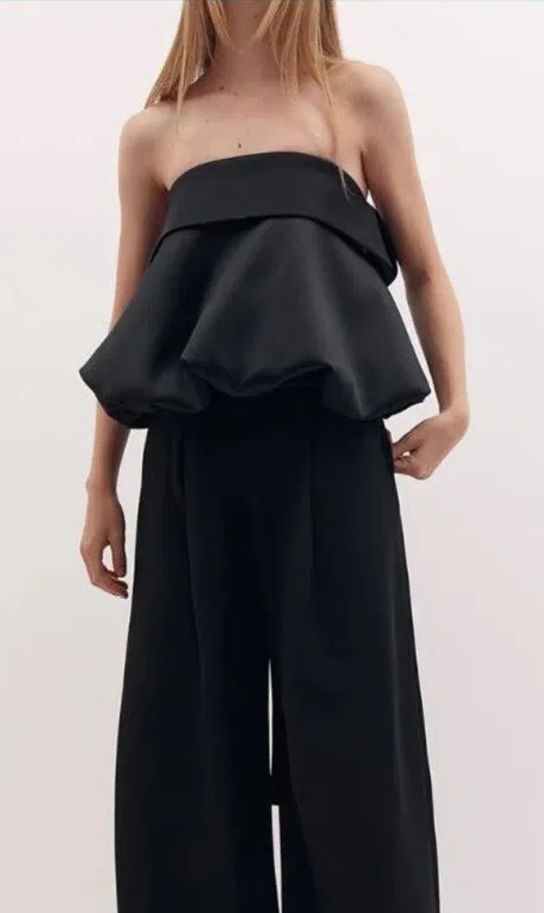 HARRIS TAPPER Eliza Top Black Size 8 AU for rent on The Volte - main image