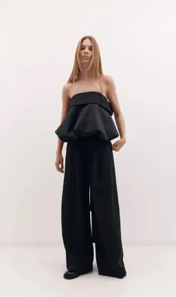 HARRIS TAPPER Eliza Top Black Size 8 AU for rent on The Volte - image 6