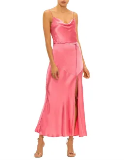 Bec & Bridge Sylvie Midi Dress Pink Size 6 for rent on The Volte - image 1