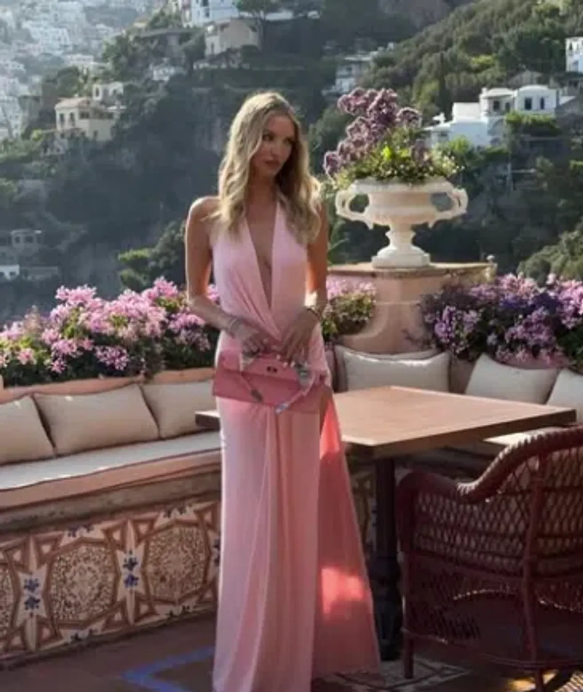 Natalie Rolt Winona Gown in Pink 8 - Image 1