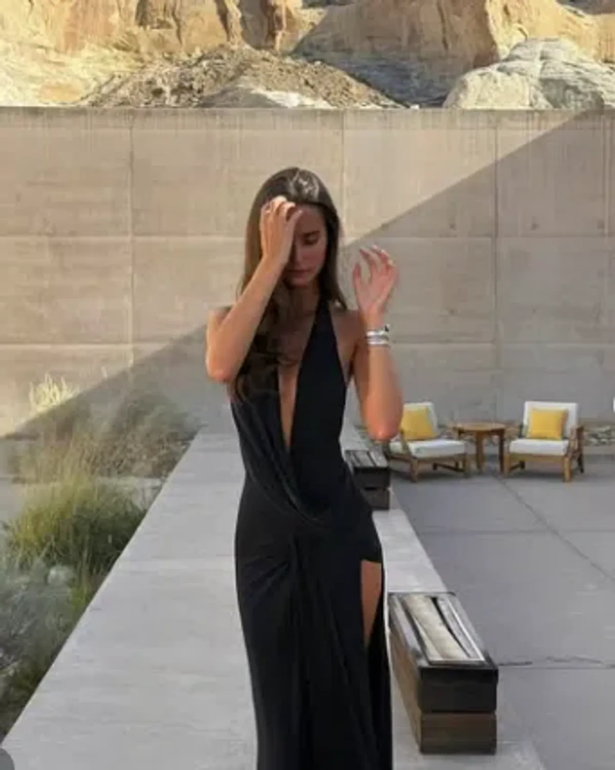 Natalie Rolt Winona Gown black 8 - Image 1